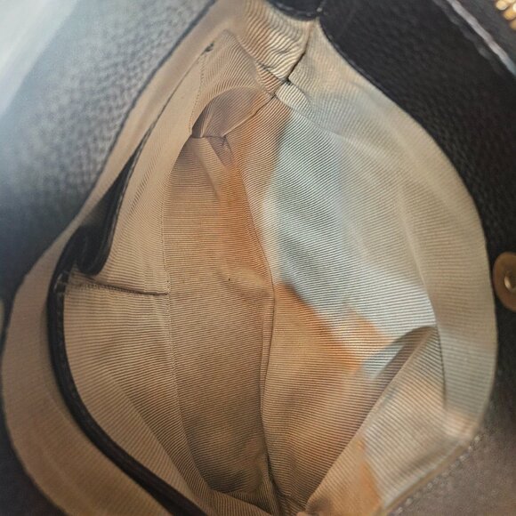 RADLEY LONDON Duke's Place Black Pebbled Leather Med. Compart Crossbody Bag 🐶🏴 - Picture 13 of 15